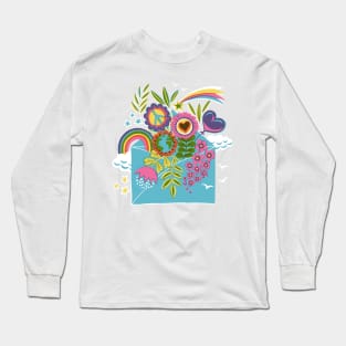 Peace Message Long Sleeve T-Shirt